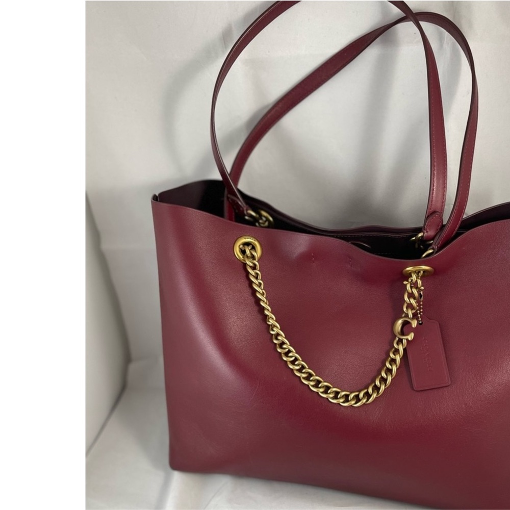 Coach Red wine Tote